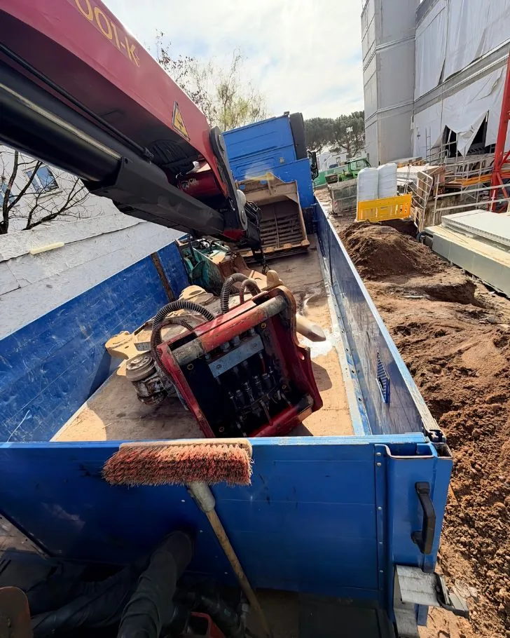 Stahlträger Konstruktion